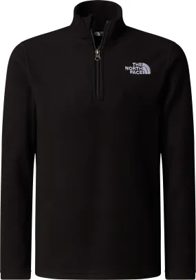 The North Face Juniors' Glacier 1/4 Zip Pullover TNF Black | Buy The North Face Juniors' Glacier 1/4 Zip Pullover TNF 