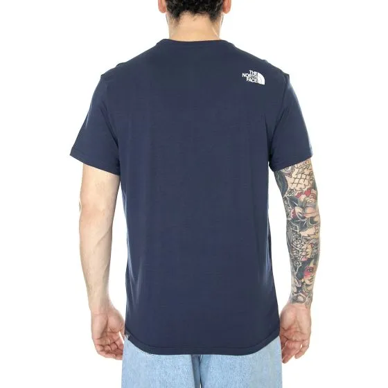 The North Face M S/S Simple Dome Tee Eu Summit Navy