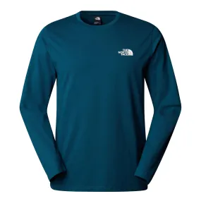 The North Face Men's Long-Sleeve Simple Dome T-Shirt - Navy | George Fisher