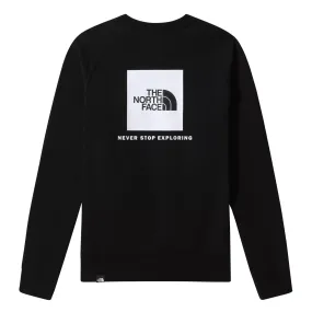 The North Face Raglan Red Box Crewneck Sweat TNF Black