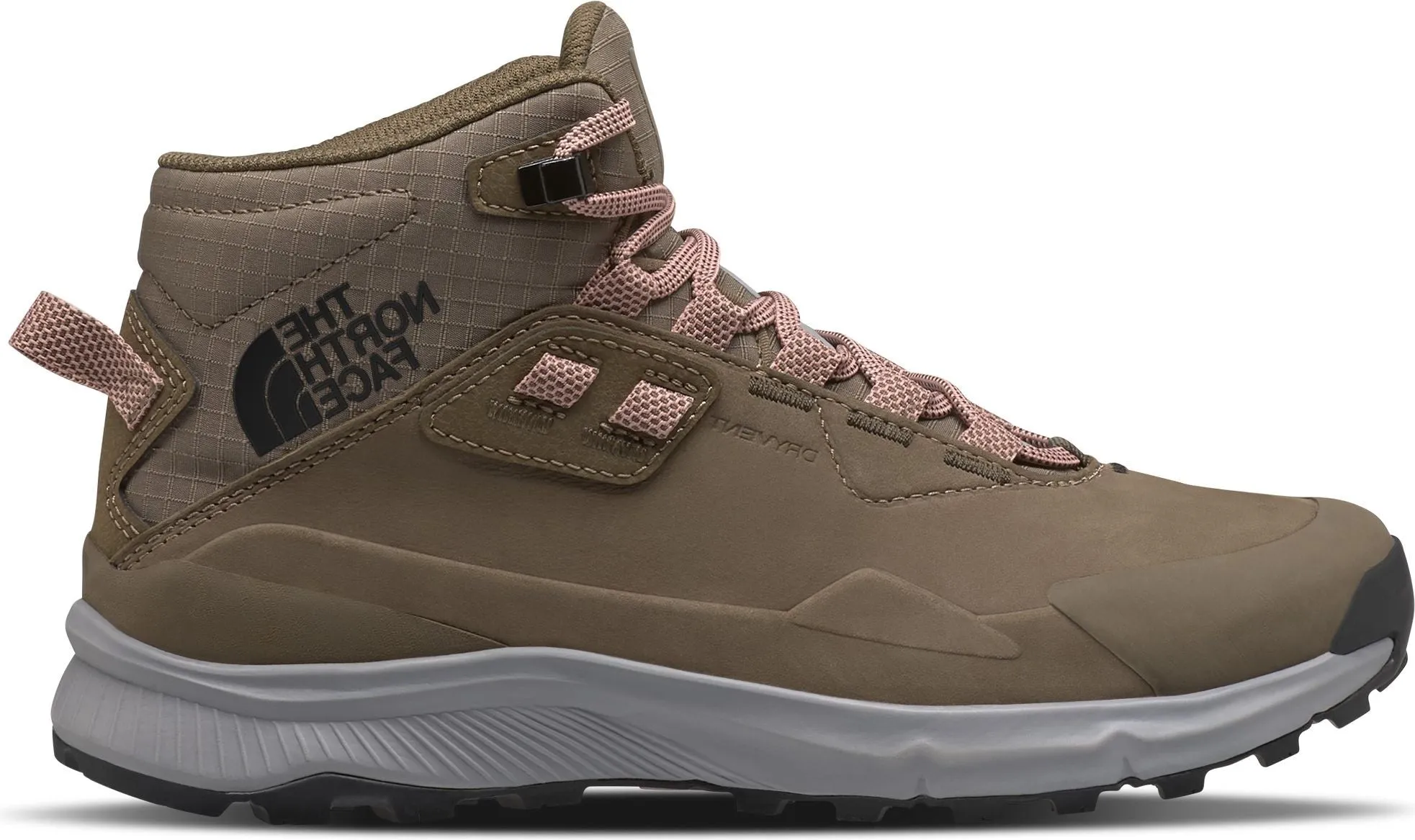 The North Face W Cragstone Leather Mid WP Bipartisan Brown Meld Grey