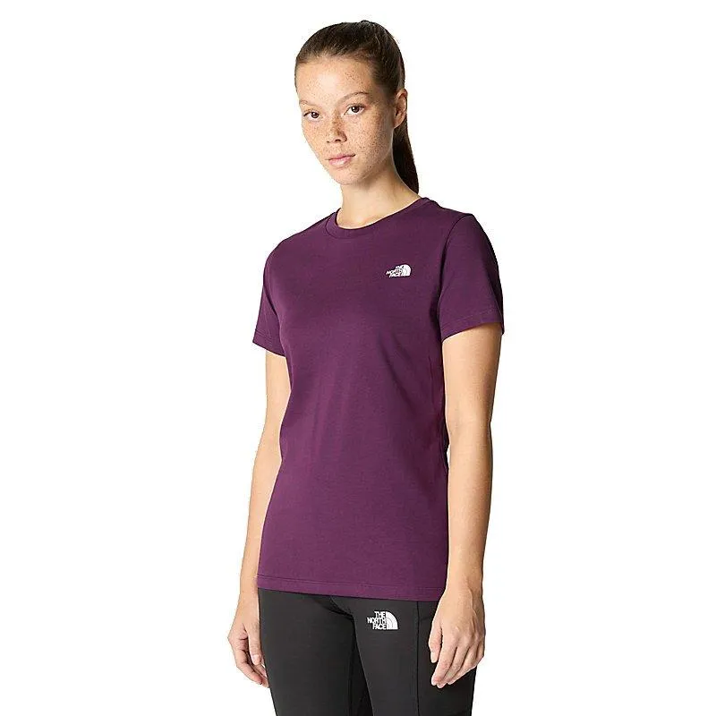 The North Face Women's Simple Dome Short-Sleeve T-Shirt - Purple | George Fisher