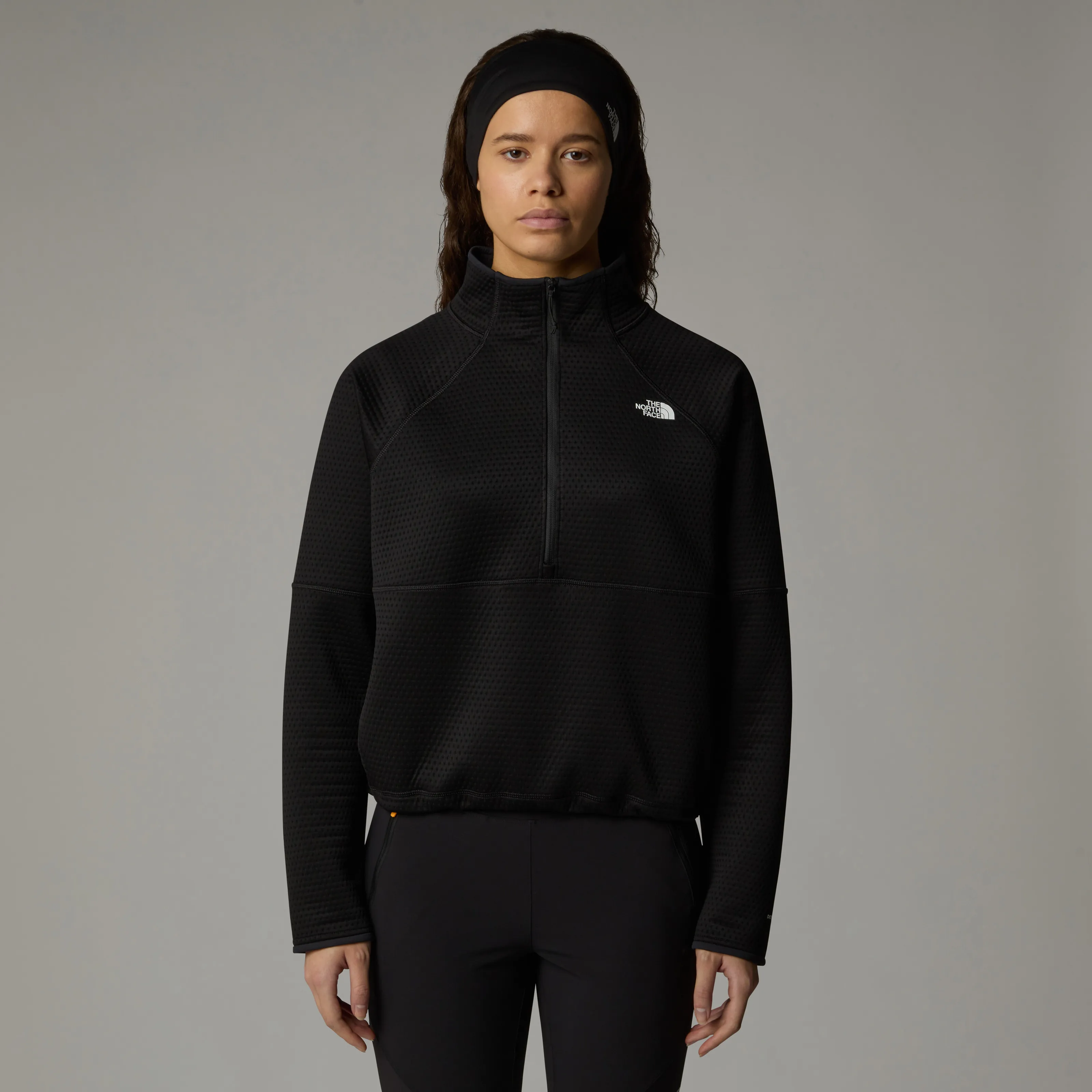 The North Face Women's Vertical Thermal 1/4 Zip Fleece TNF Black | Buy The North Face Women's Vertical Thermal 1/4 Zip