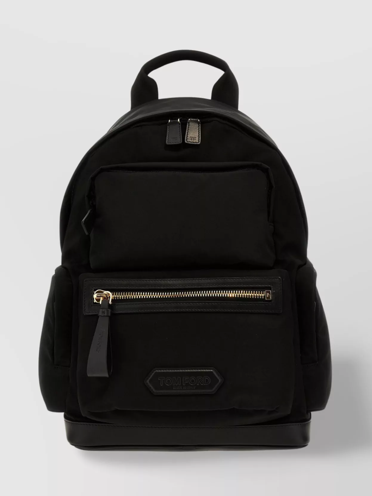 Tom Ford   Logo nylon backpack with adjustable straps