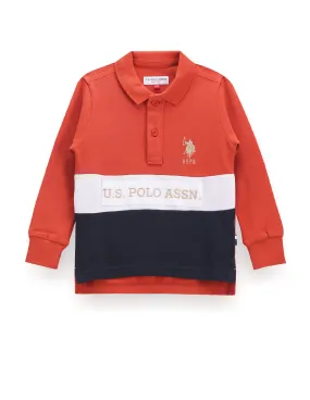 U.S. Polo Assn. Kids Boys Colour Block Polo Shirt