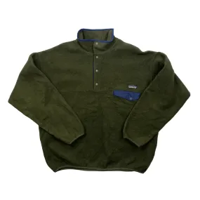 Vintage 90s Green Patagonia Synchilla Fleece - Extra Large