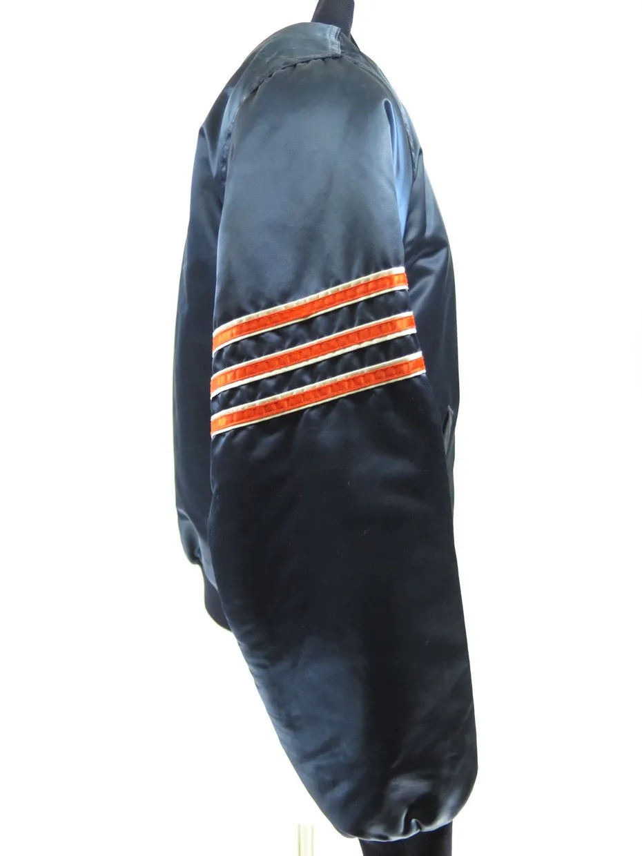 Vtg 80s Starter Proline NFL Chicago Bears Football Satin Jacket Mens XL