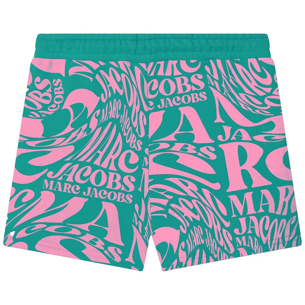 Wavy Logo Shorts