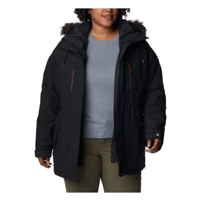 Women's Columbia Plus Size Payton Pass Interchange Waterproof Hooded 3-in-1 Jacket