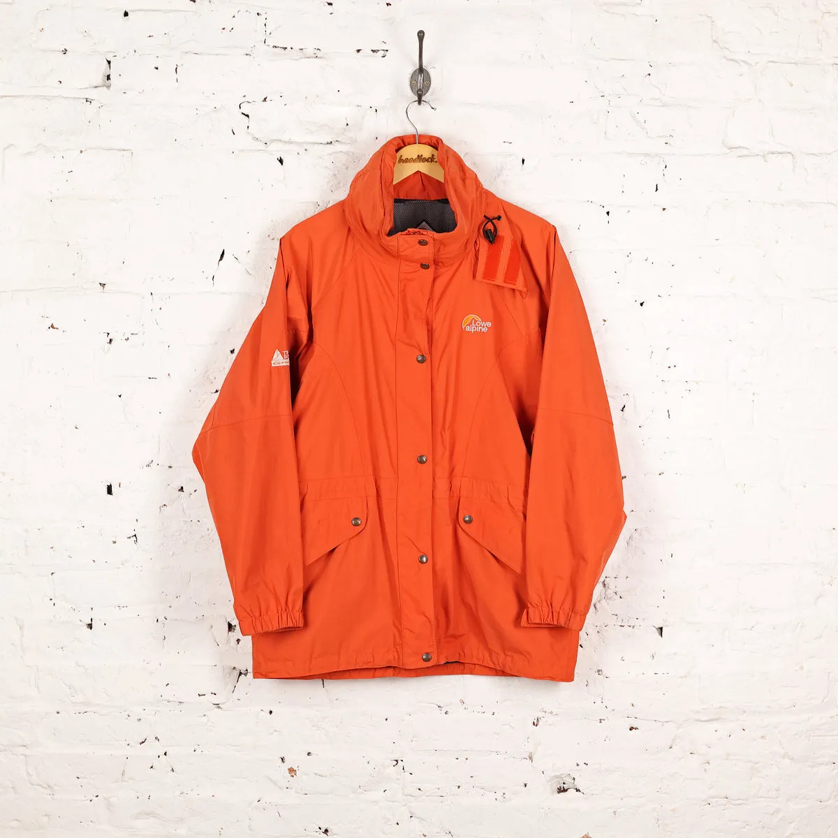 Women's Lowe Alpine Triple Point Rain Jacket - Orange - Women's M