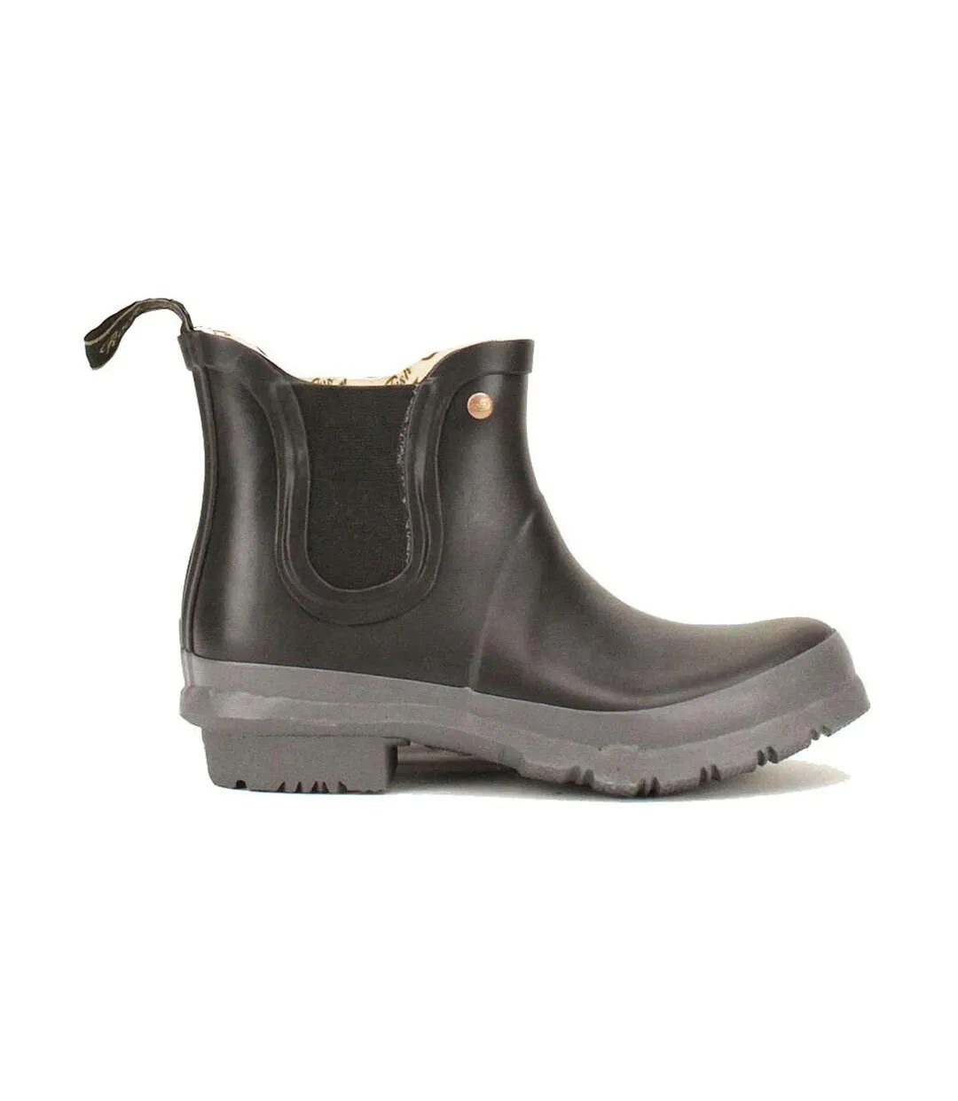 Womens/ladies matt chelsea boot black Rockfish