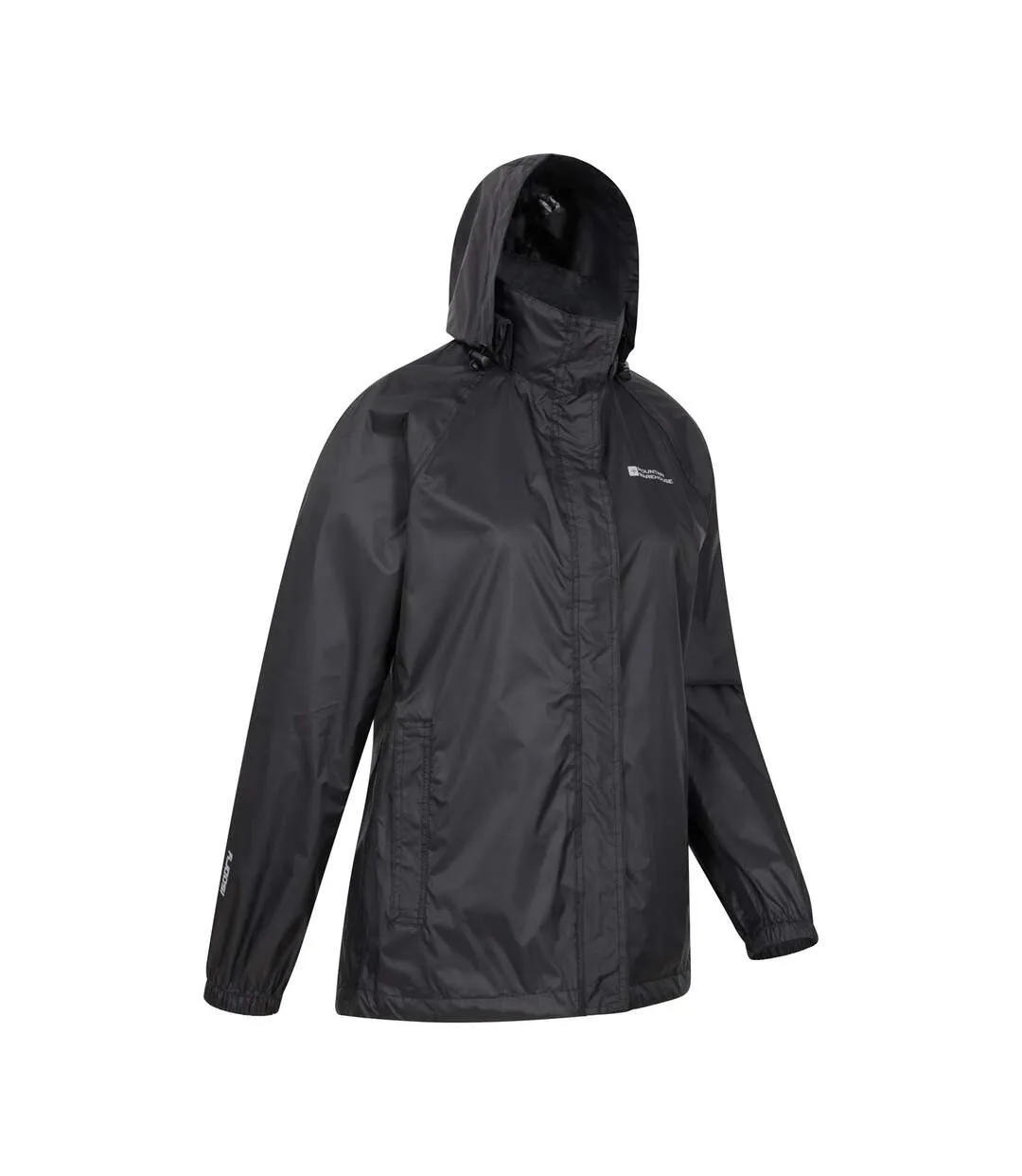 Womens/ladies pakka ii waterproof jacket black Mountain Warehouse