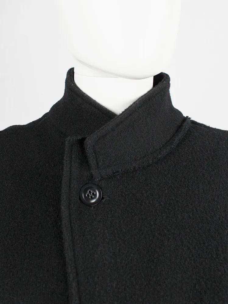 Y’s Yohji Yamamoto black wool tailored jacket in two different lengths