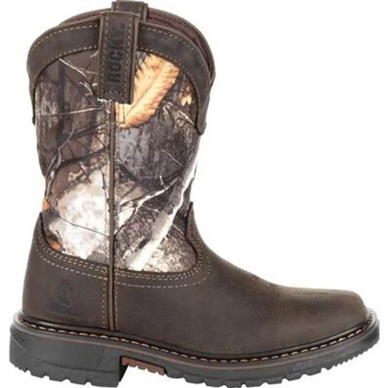 Youth Rocky Ride Flex Waterproof Western Boot